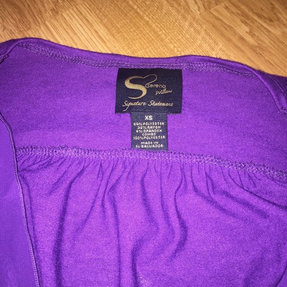 Serena Williams Signature Statement Purple Shrug - Picture 3 of 8